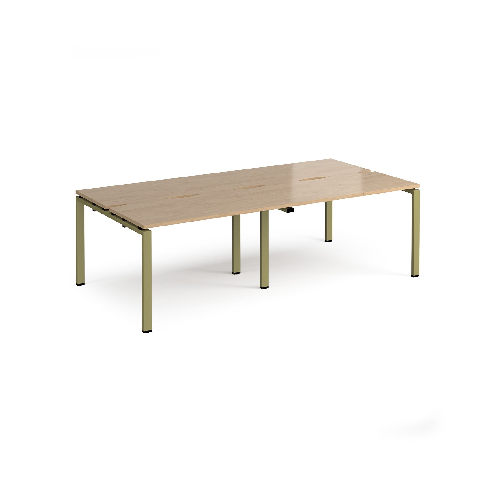 Adapt double back to back desks 1200mm deep