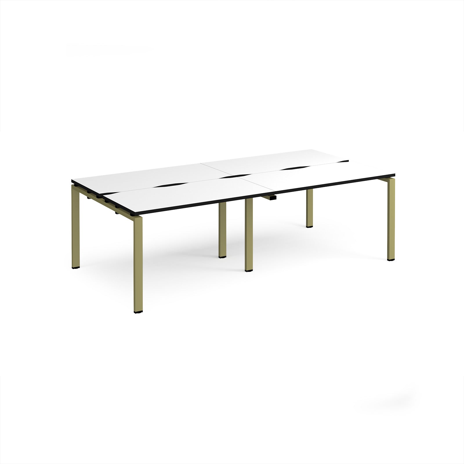 Adapt double back to back desks 1200mm deep