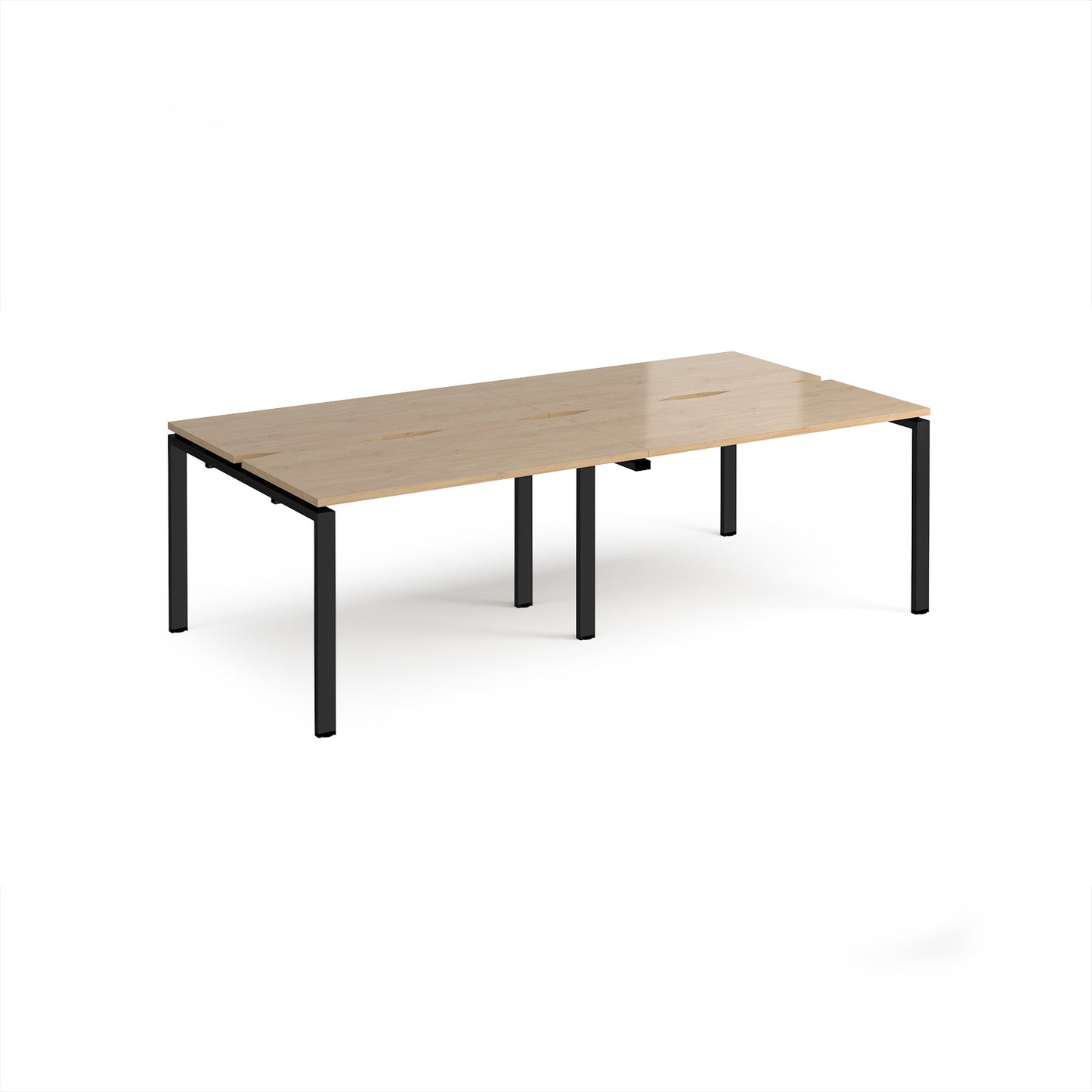 Adapt double back to back desks 1200mm deep