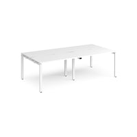 Adapt double back to back desks 1200mm deep