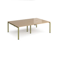 Adapt double back to back desks 1600mm deep