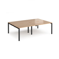 Adapt double back to back desks 1600mm deep