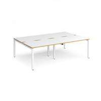 Adapt double back to back desks 1600mm deep