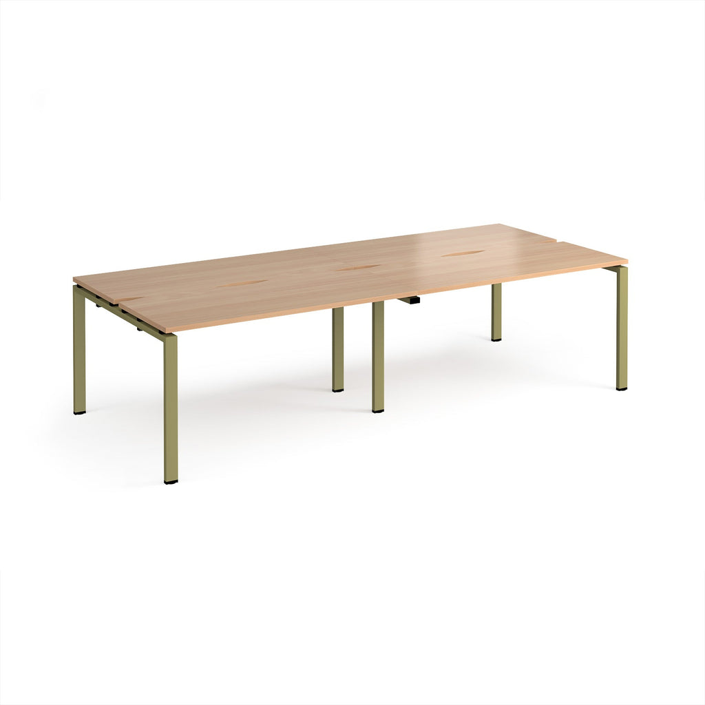 Adapt double back to back desks 1200mm deep