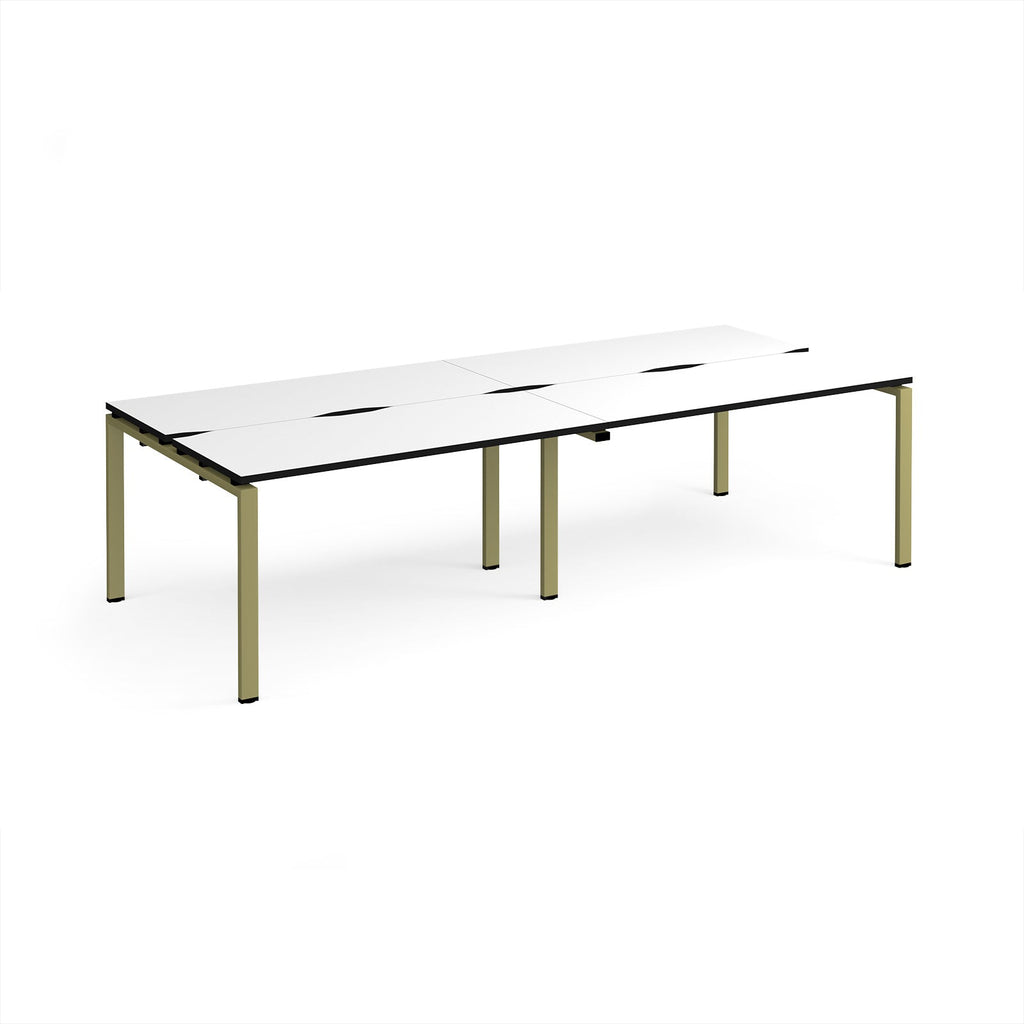 Adapt double back to back desks 1200mm deep