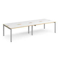 Adapt double back to back desks 1200mm deep