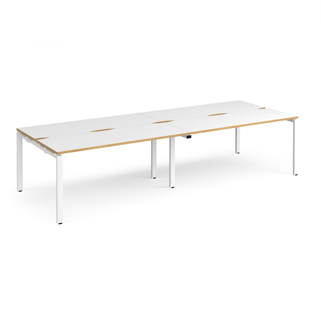 Adapt double back to back desks 1200mm deep