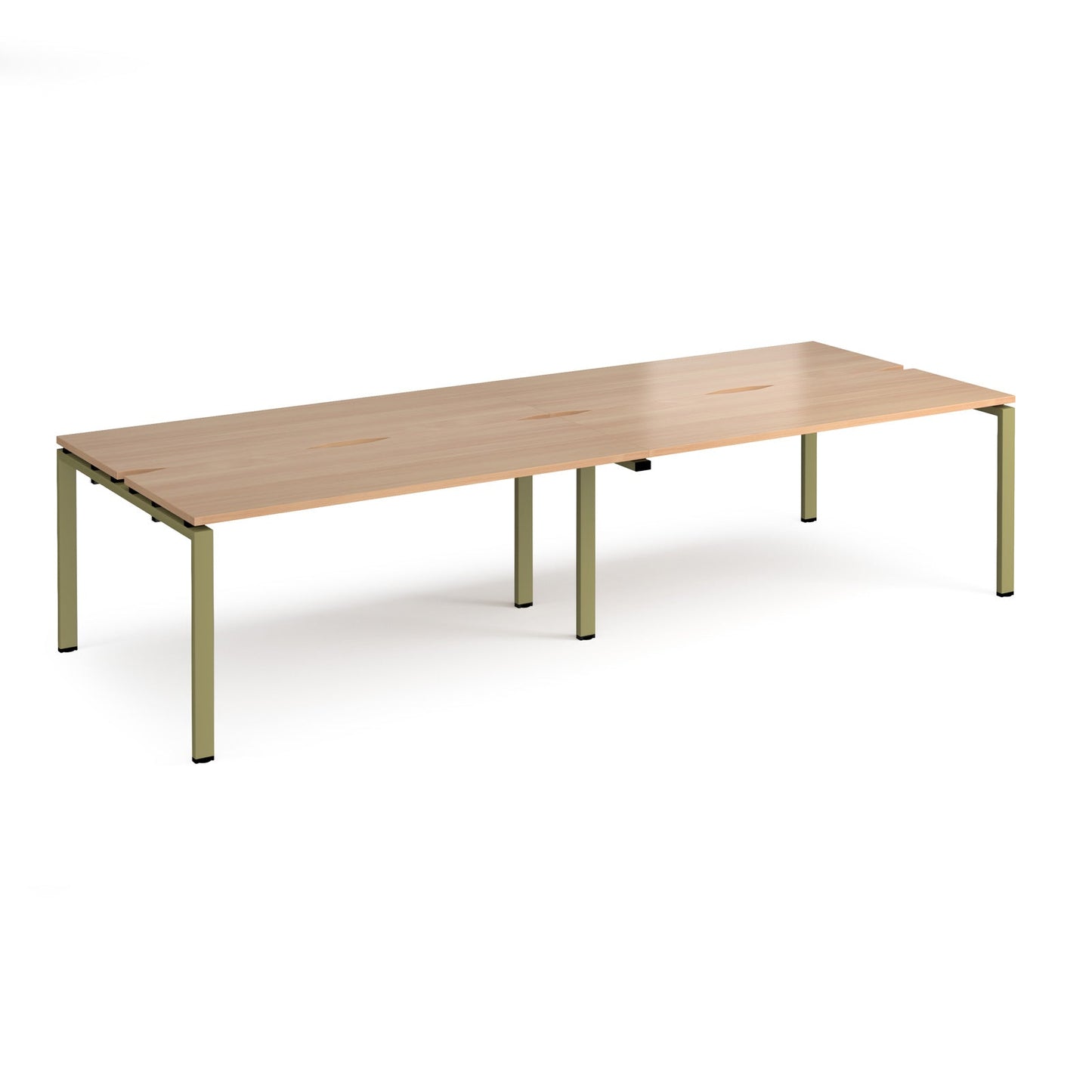 Adapt double back to back desks 1200mm deep