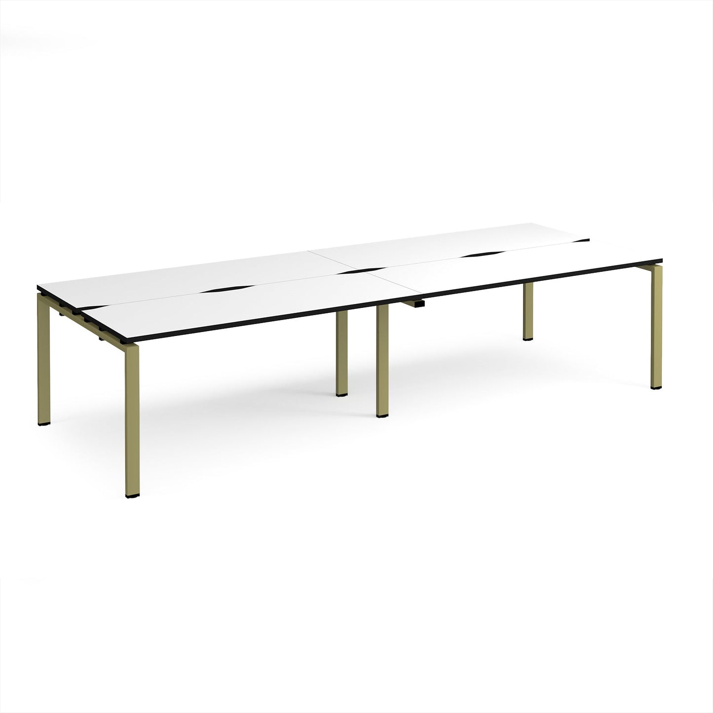 Adapt double back to back desks 1200mm deep