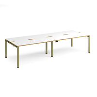 Adapt double back to back desks 1200mm deep
