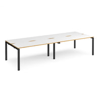 Adapt double back to back desks 1200mm deep