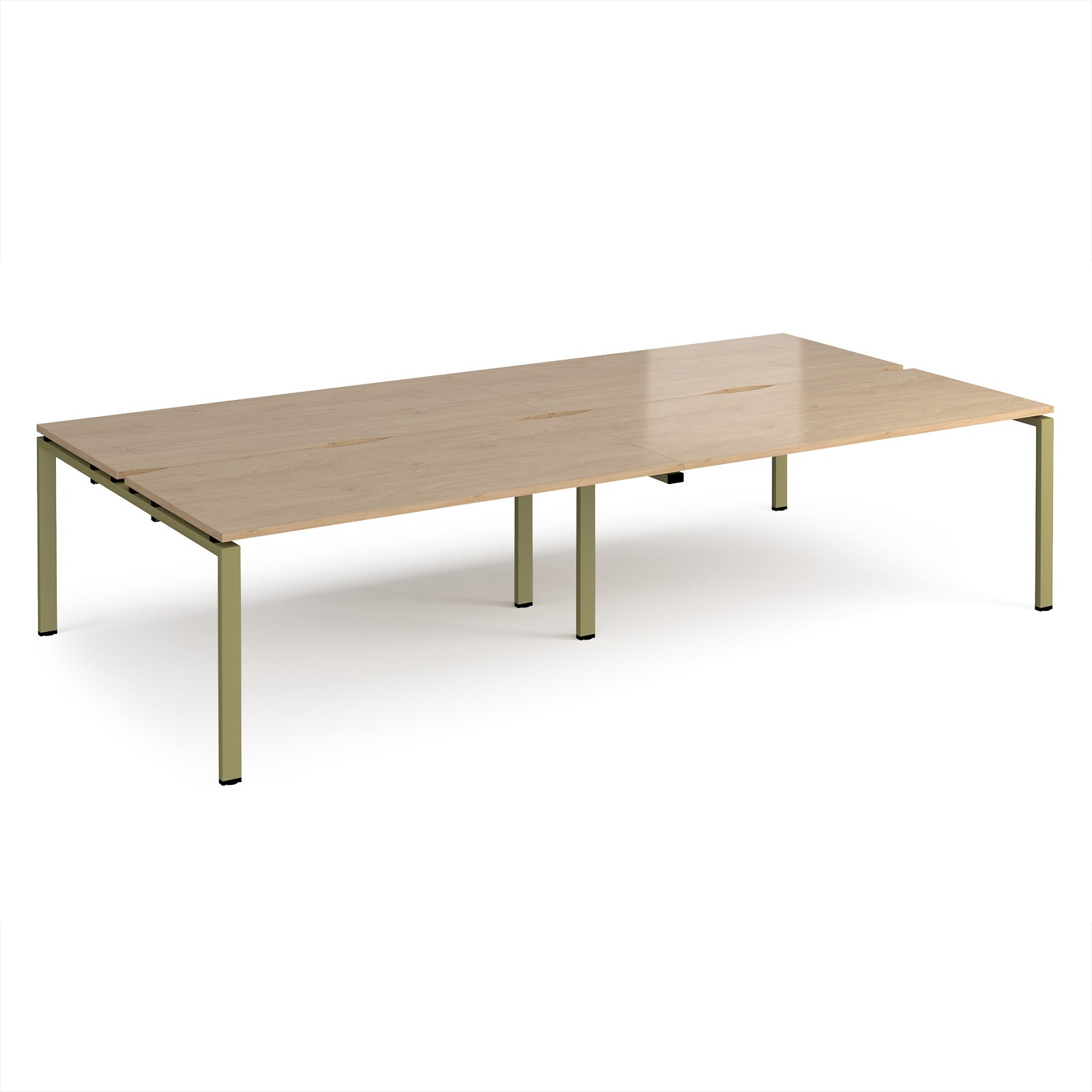 Adapt double back to back desks 1600mm deep