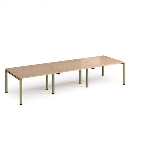 Adapt triple back to back desks 1200mm deep