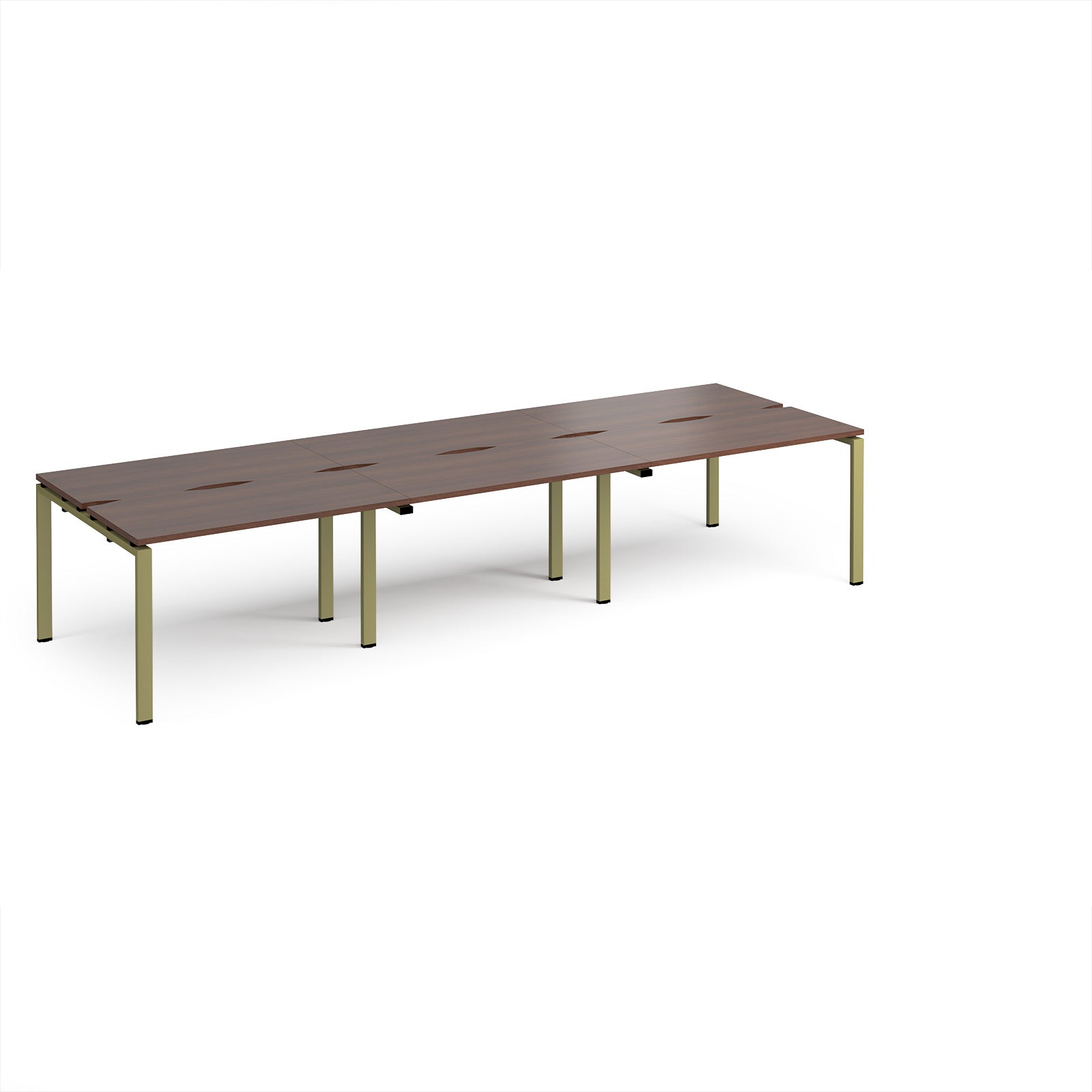 Adapt triple back to back desks 1200mm deep