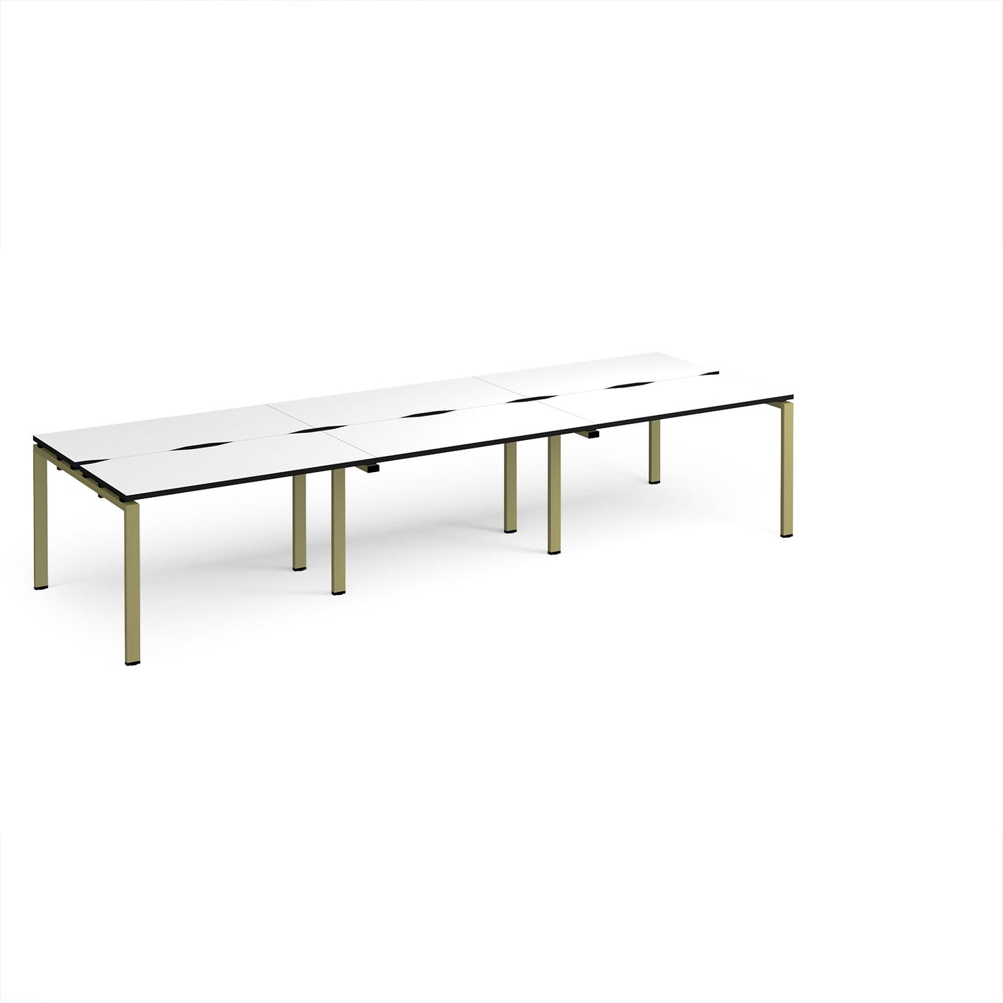 Adapt triple back to back desks 1200mm deep