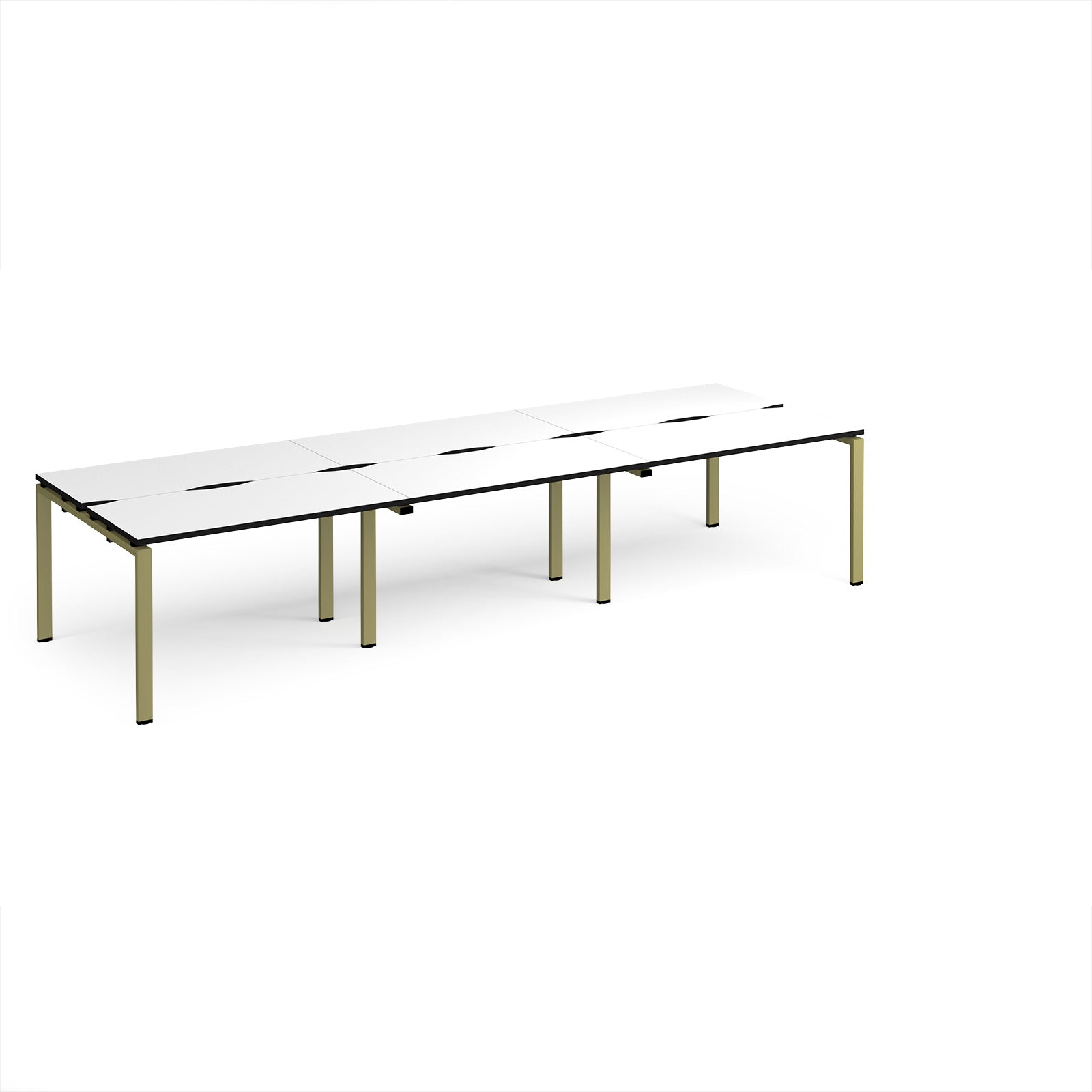 Adapt triple back to back desks 1200mm deep