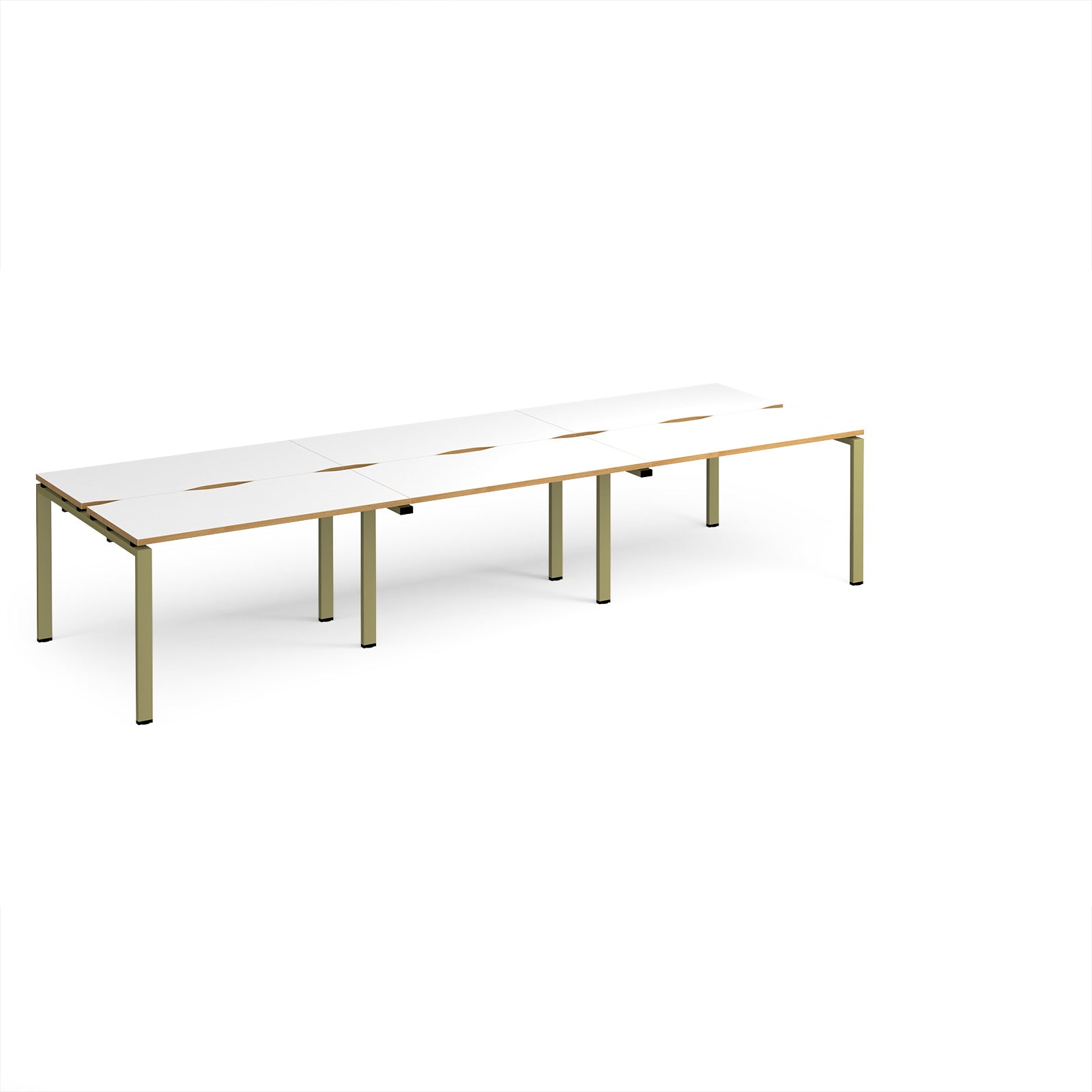 Adapt triple back to back desks 1200mm deep