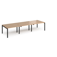Adapt Triple Back To Back Desks 1200Mm Deep