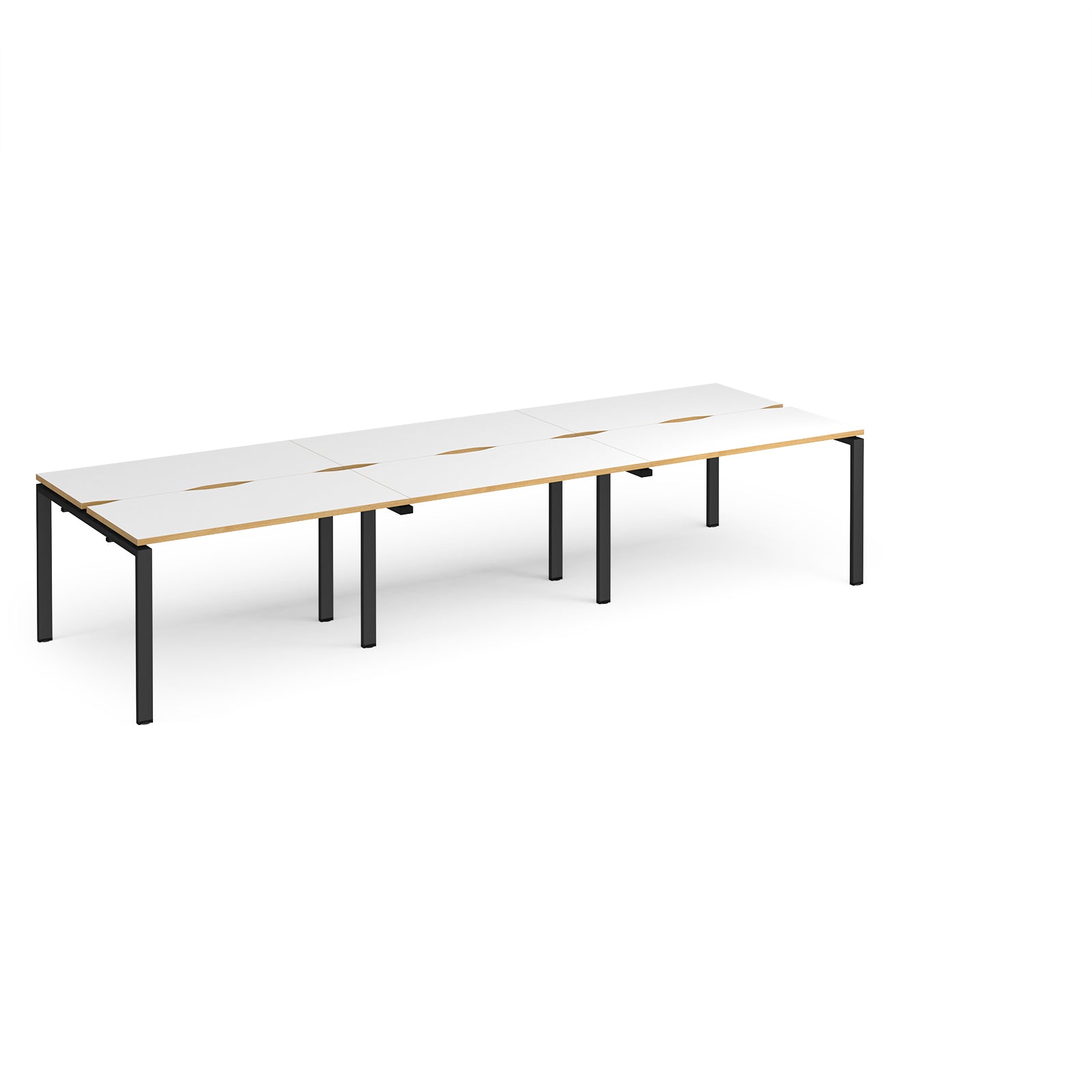 Adapt Triple Back To Back Desks 1200Mm Deep