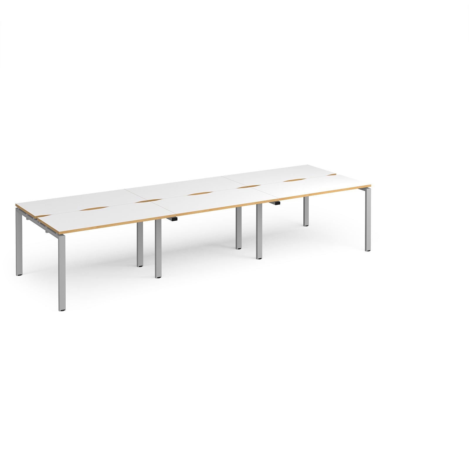 Adapt Triple Back To Back Desks 1200Mm Deep