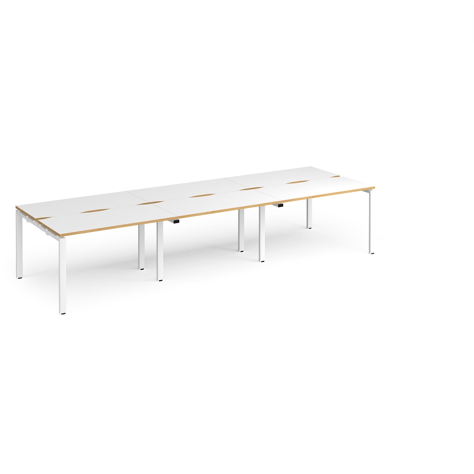Adapt Triple Back To Back Desks 1200Mm Deep