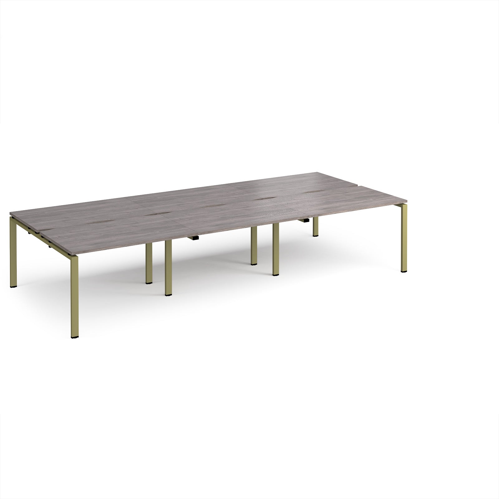 Adapt triple back to back desks 1600mm deep