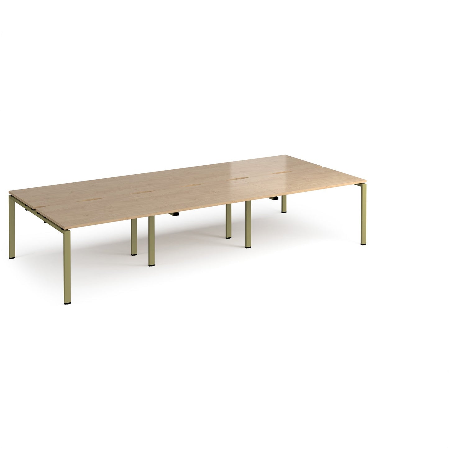 Adapt triple back to back desks 1600mm deep