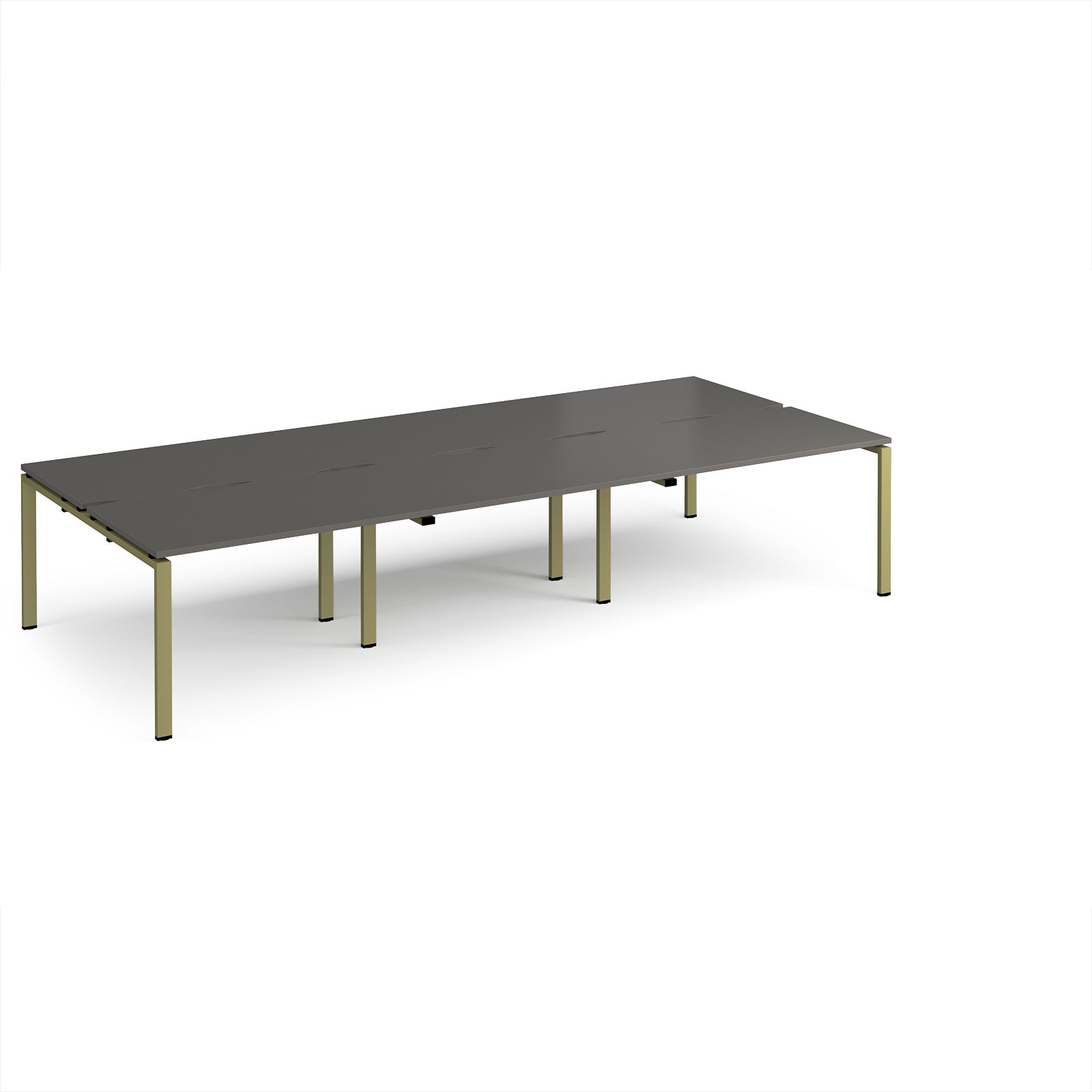 Adapt triple back to back desks 1600mm deep