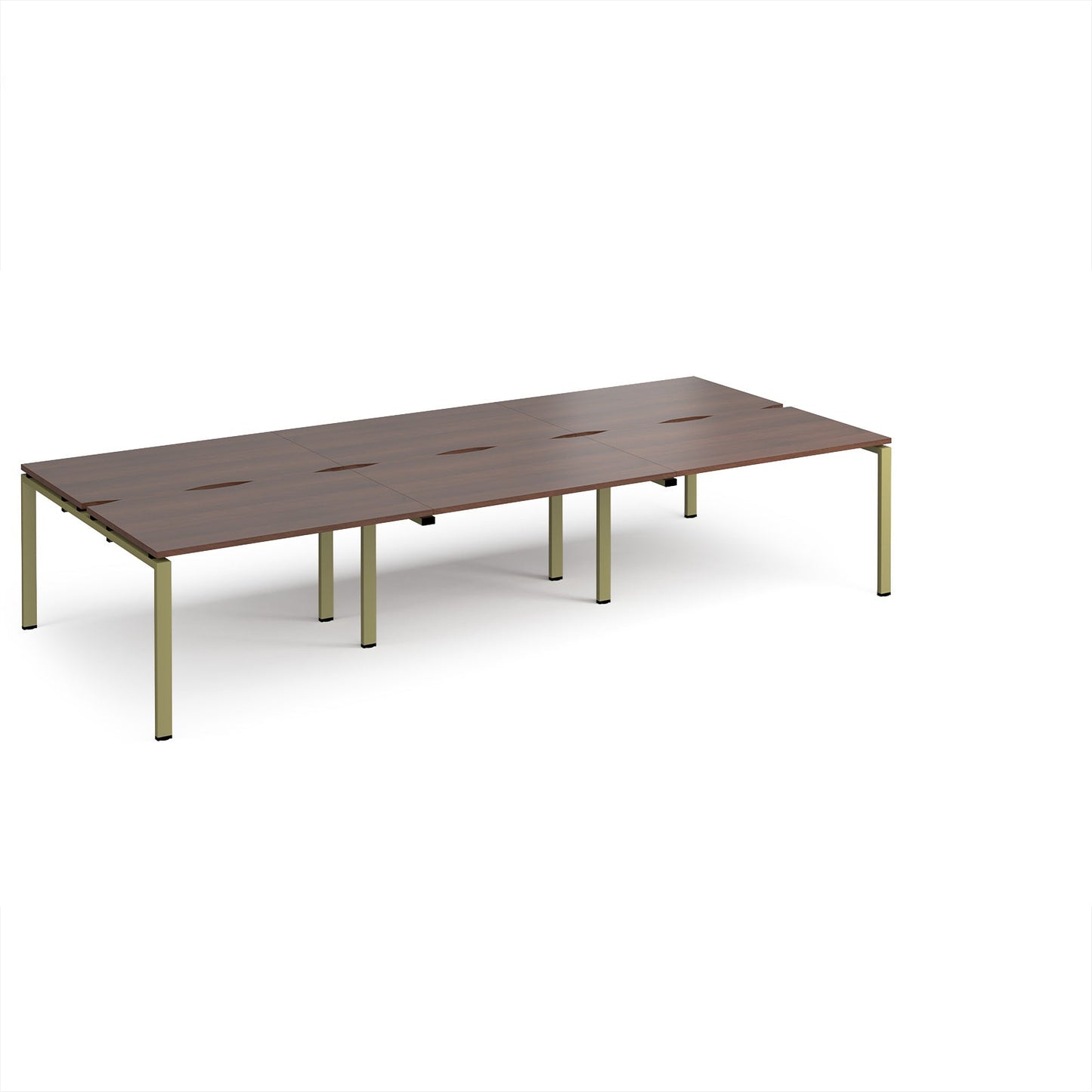 Adapt triple back to back desks 1600mm deep