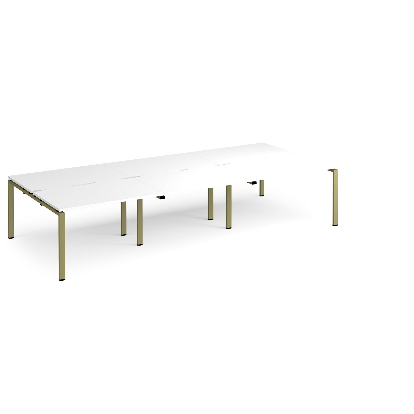 Adapt triple back to back desks 1600mm deep