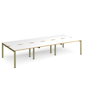 Adapt triple back to back desks 1600mm deep