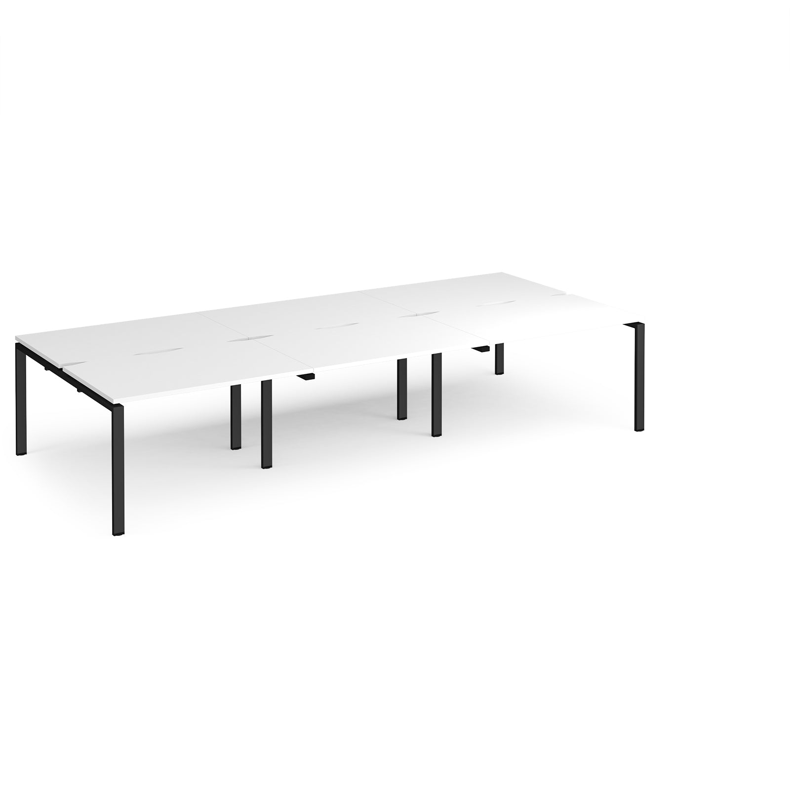 Adapt triple back to back desks 1600mm deep