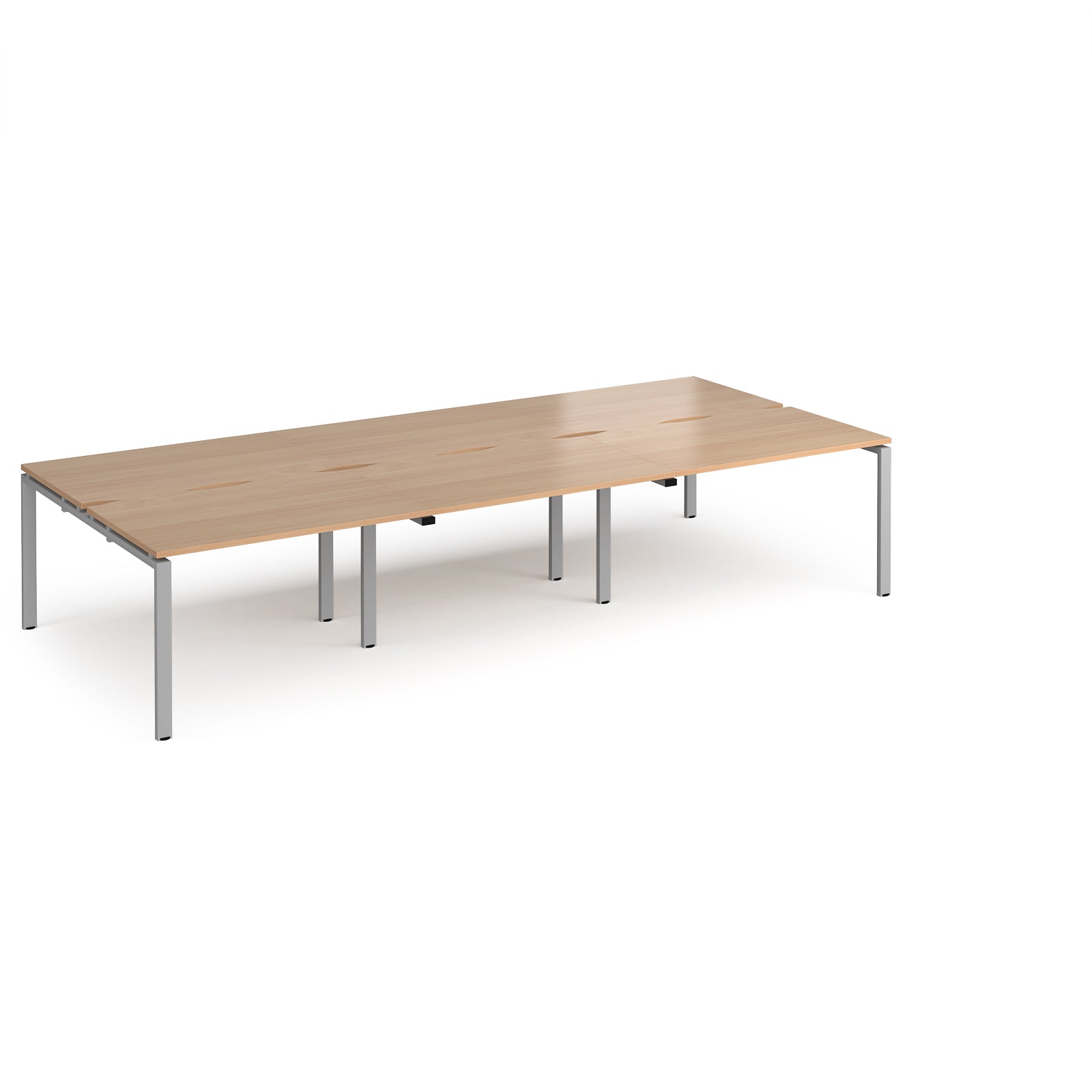 Adapt Triple Back To Back Desks 1600Mm Deep