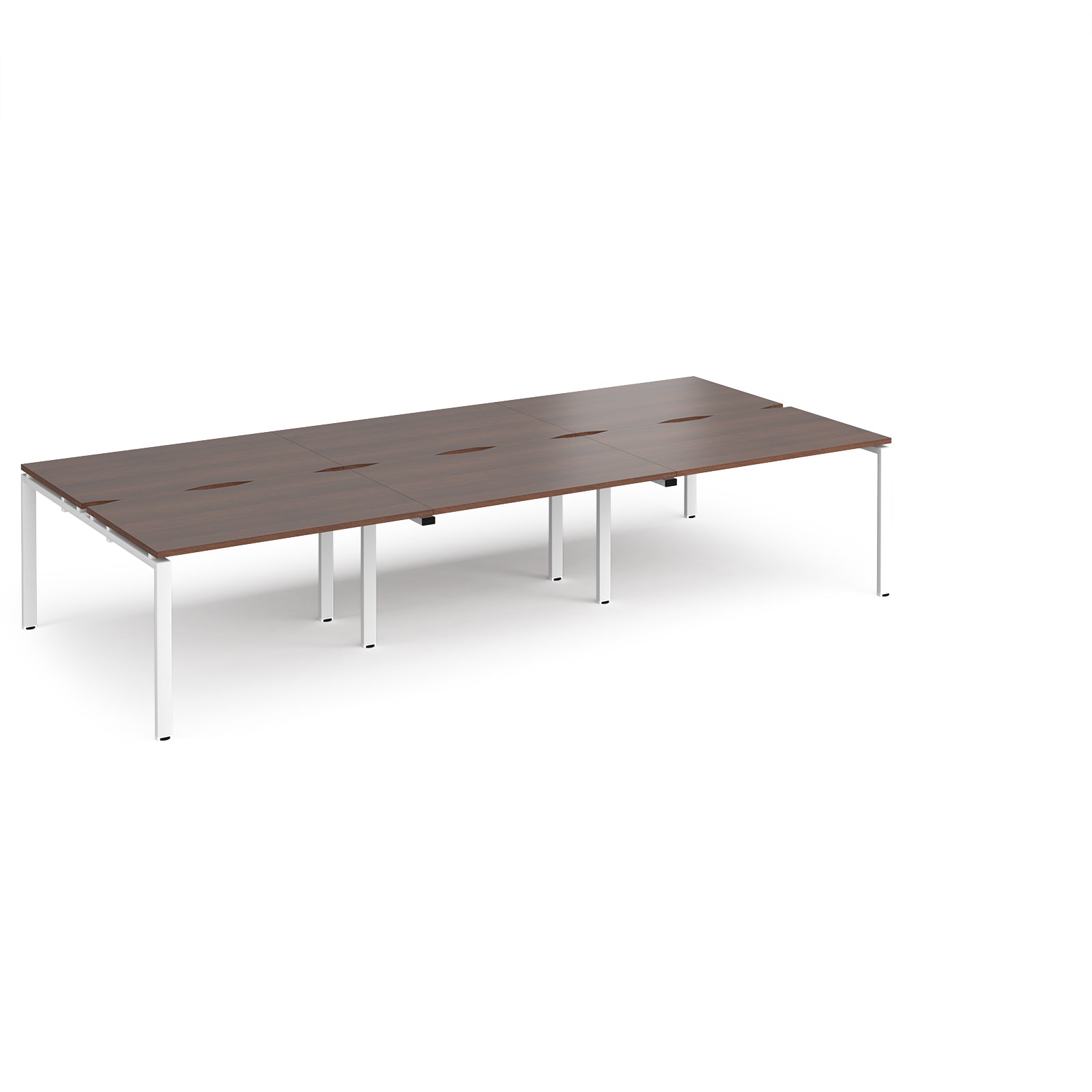 Adapt Triple Back To Back Desks 1600Mm Deep
