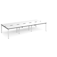 Adapt triple back to back desks 1600mm deep