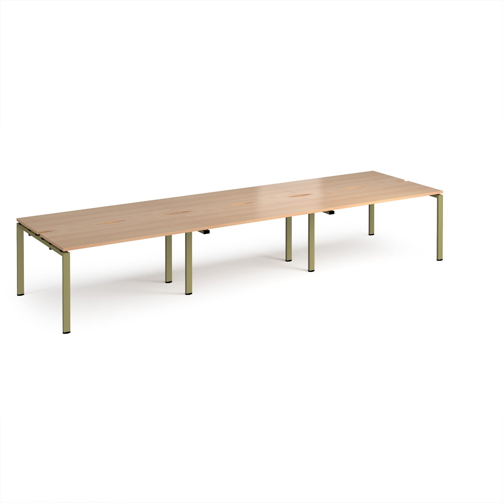 Adapt triple back to back desks 1200mm deep