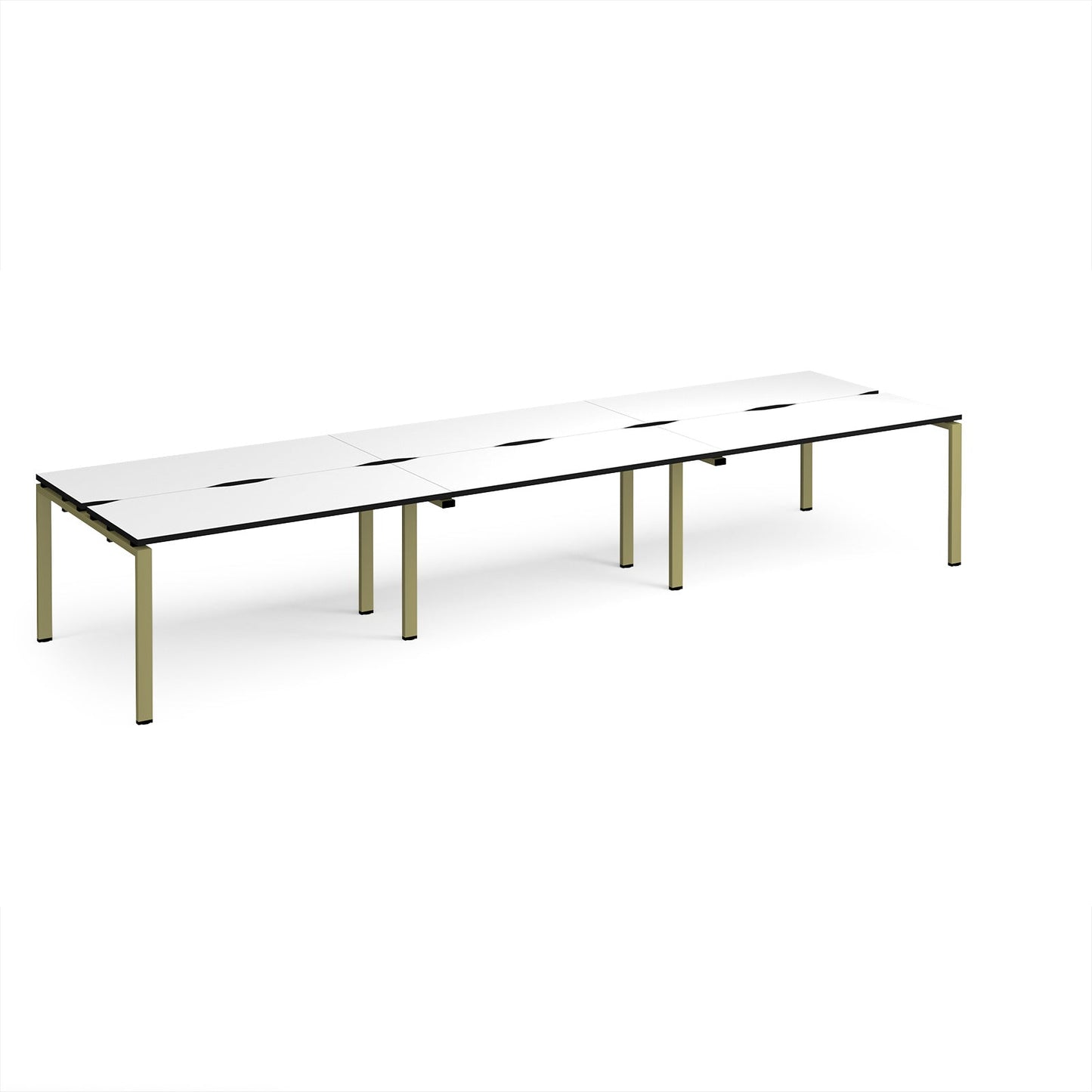 Adapt triple back to back desks 1200mm deep