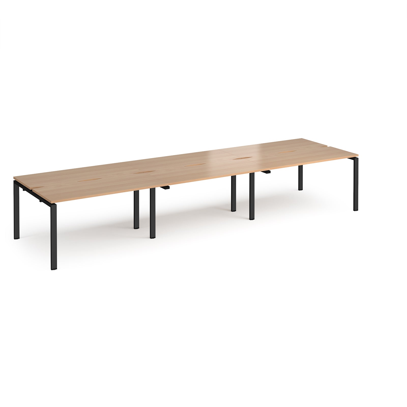 Adapt Triple Back To Back Desks 1200Mm Deep