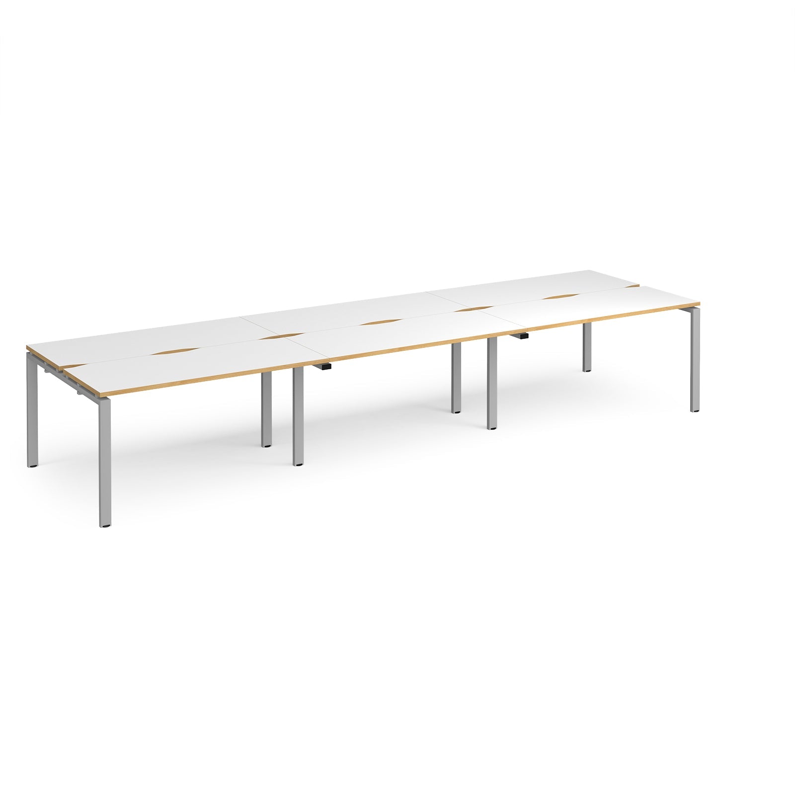 Adapt Triple Back To Back Desks 1200Mm Deep