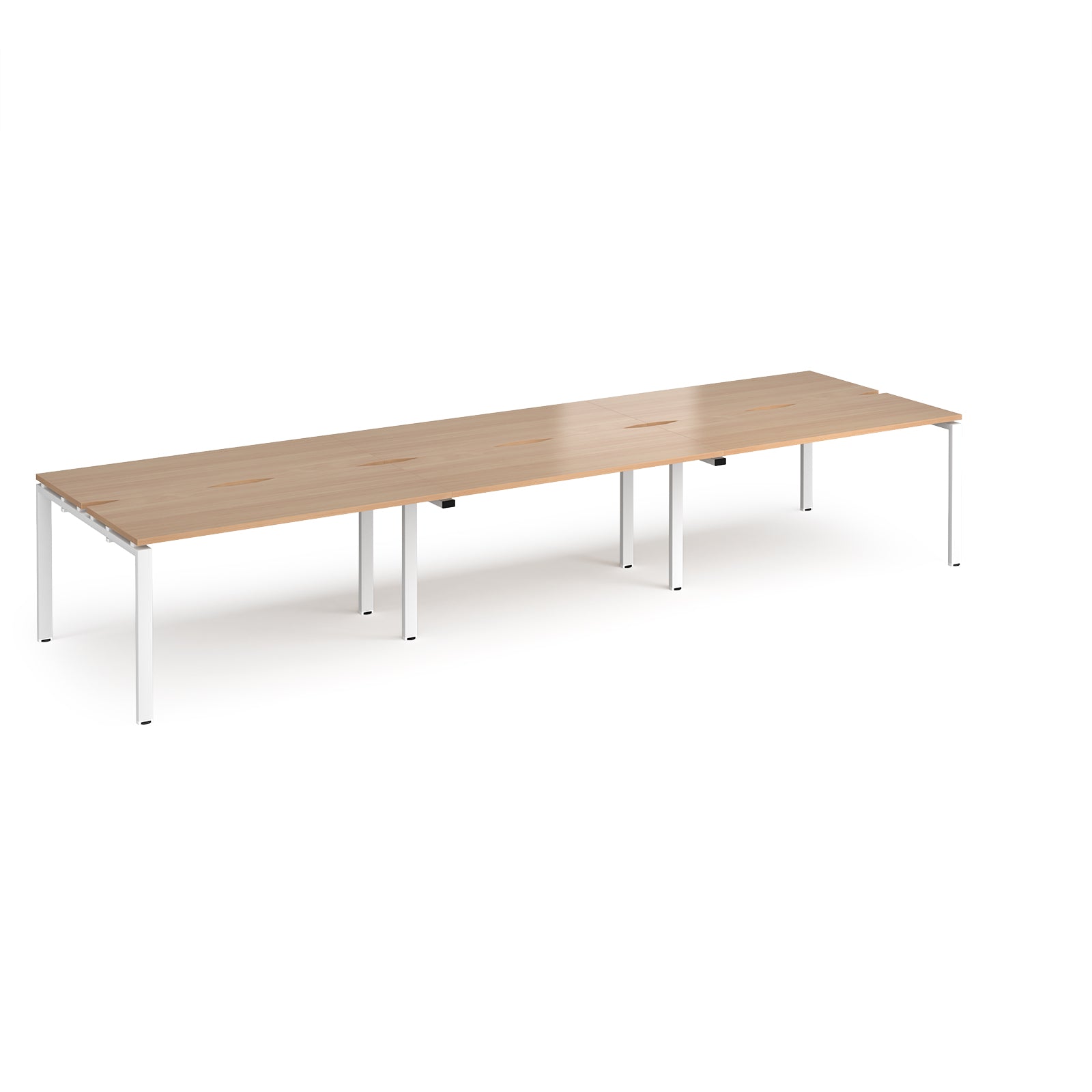 Adapt Triple Back To Back Desks 1200Mm Deep