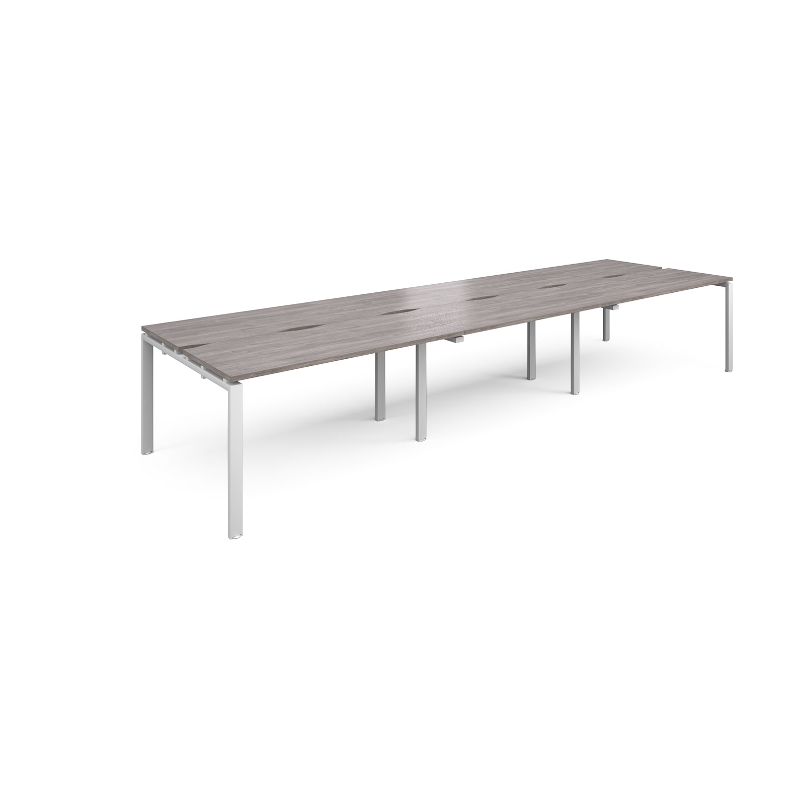Adapt Triple Back To Back Desks 1200Mm Deep