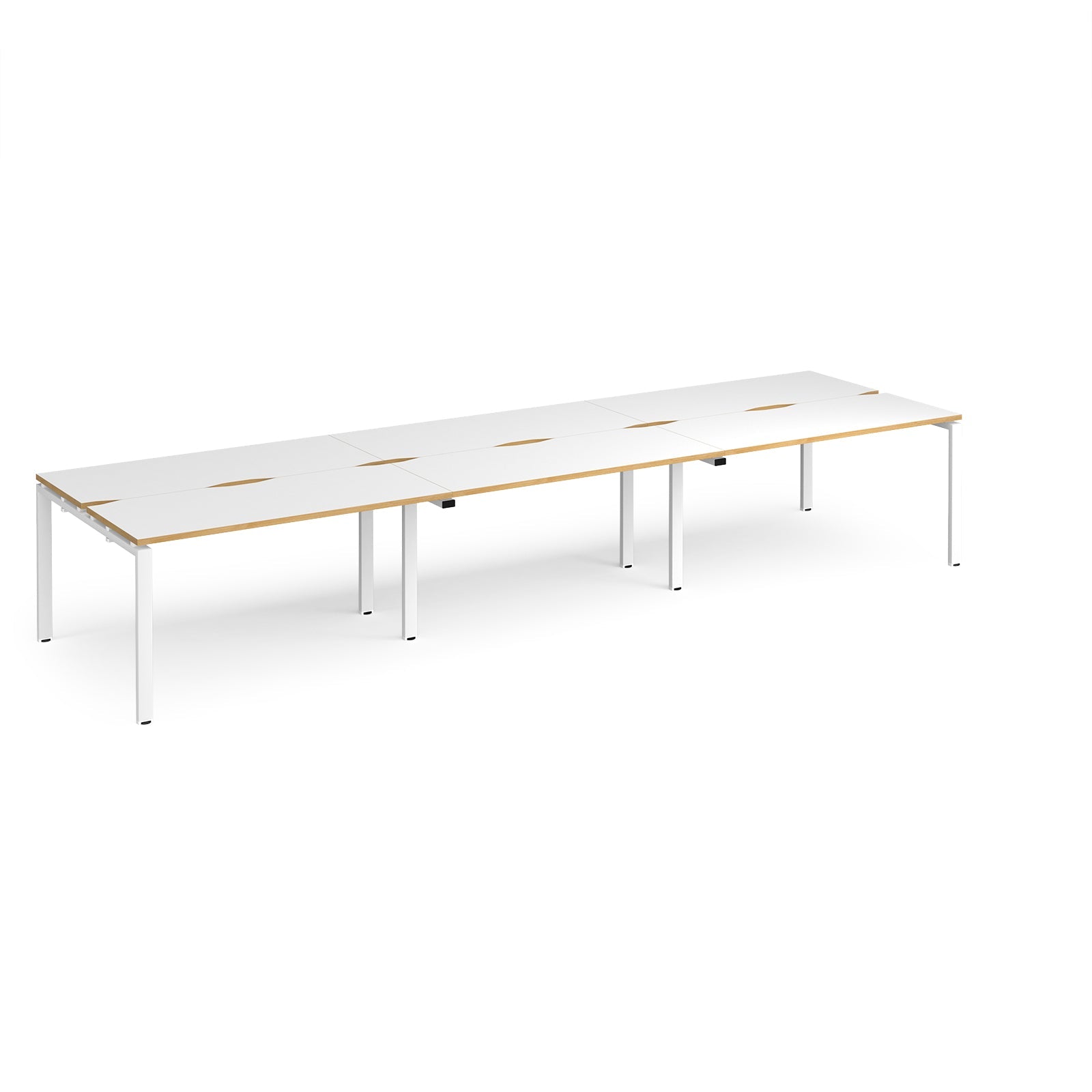 Adapt Triple Back To Back Desks 1200Mm Deep