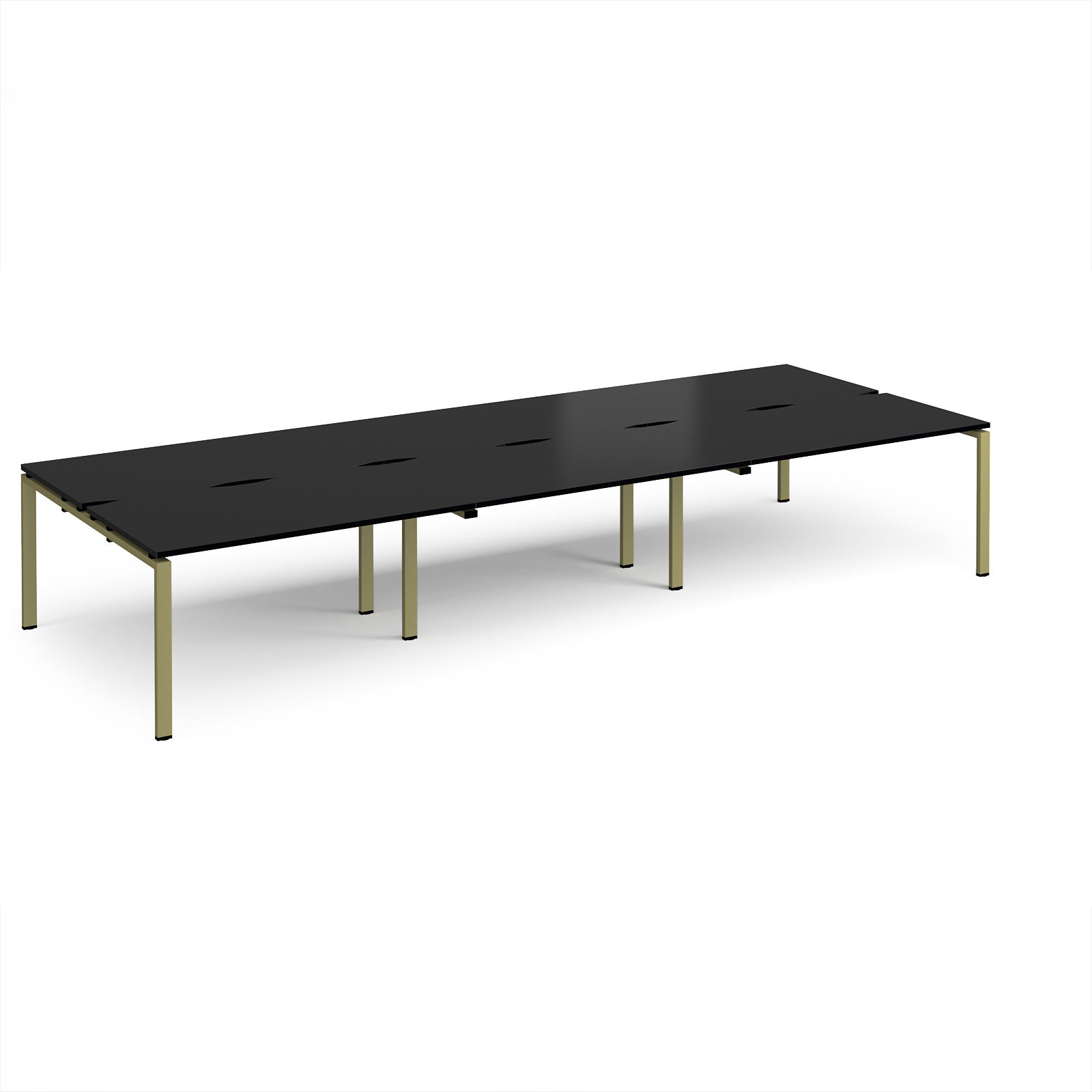 Adapt triple back to back desks 1600mm deep