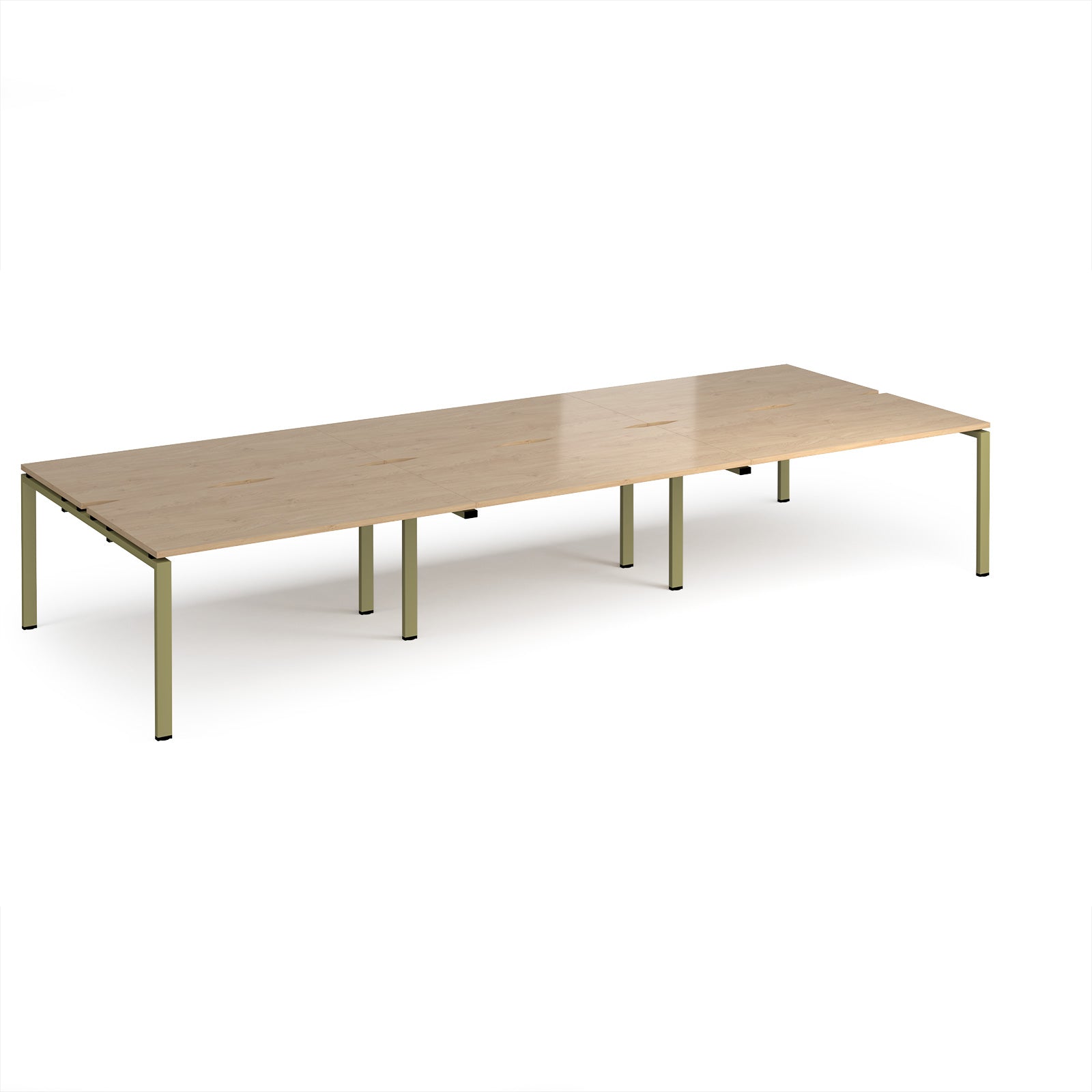 Adapt triple back to back desks 1600mm deep