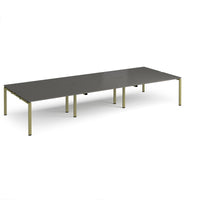Adapt triple back to back desks 1600mm deep