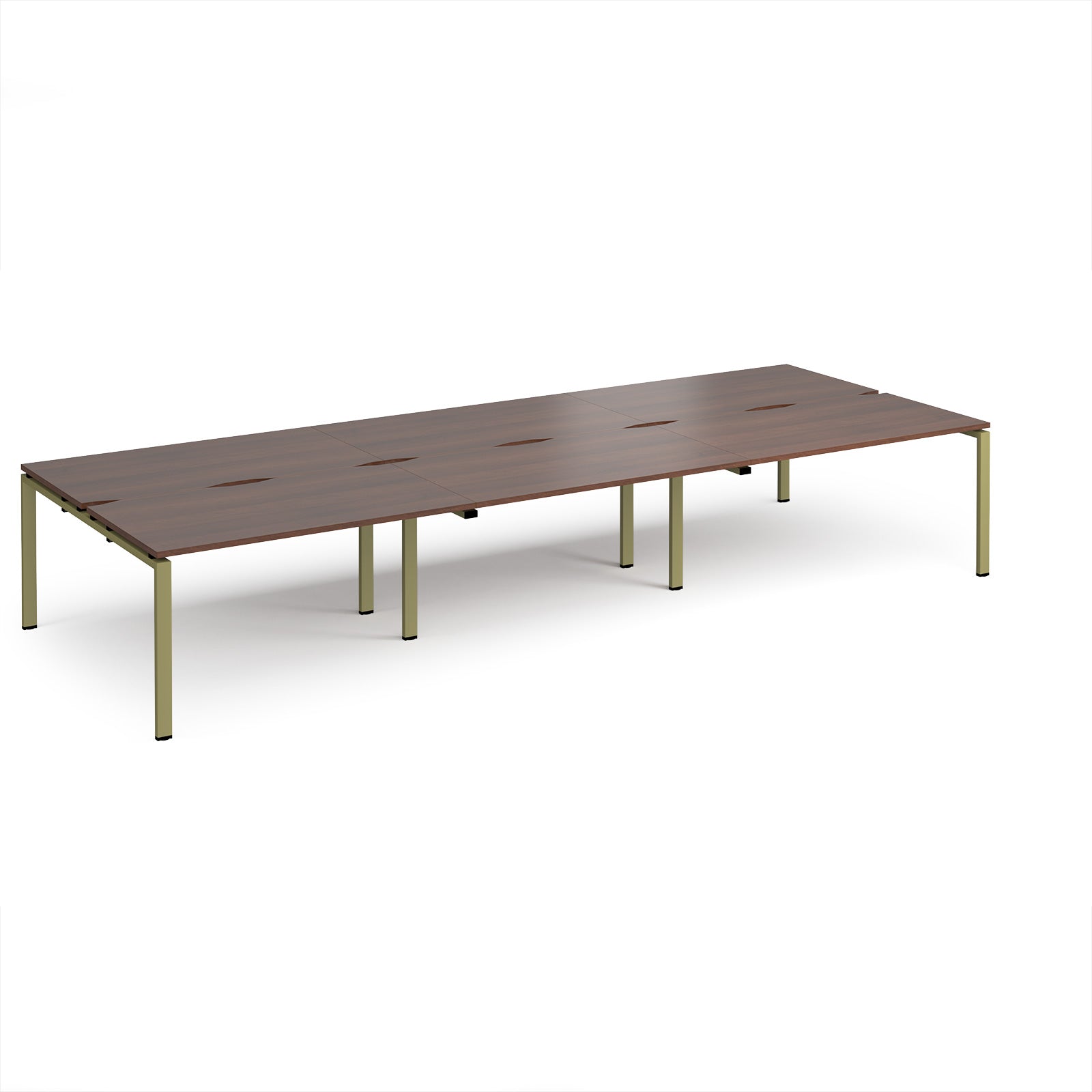 Adapt triple back to back desks 1600mm deep