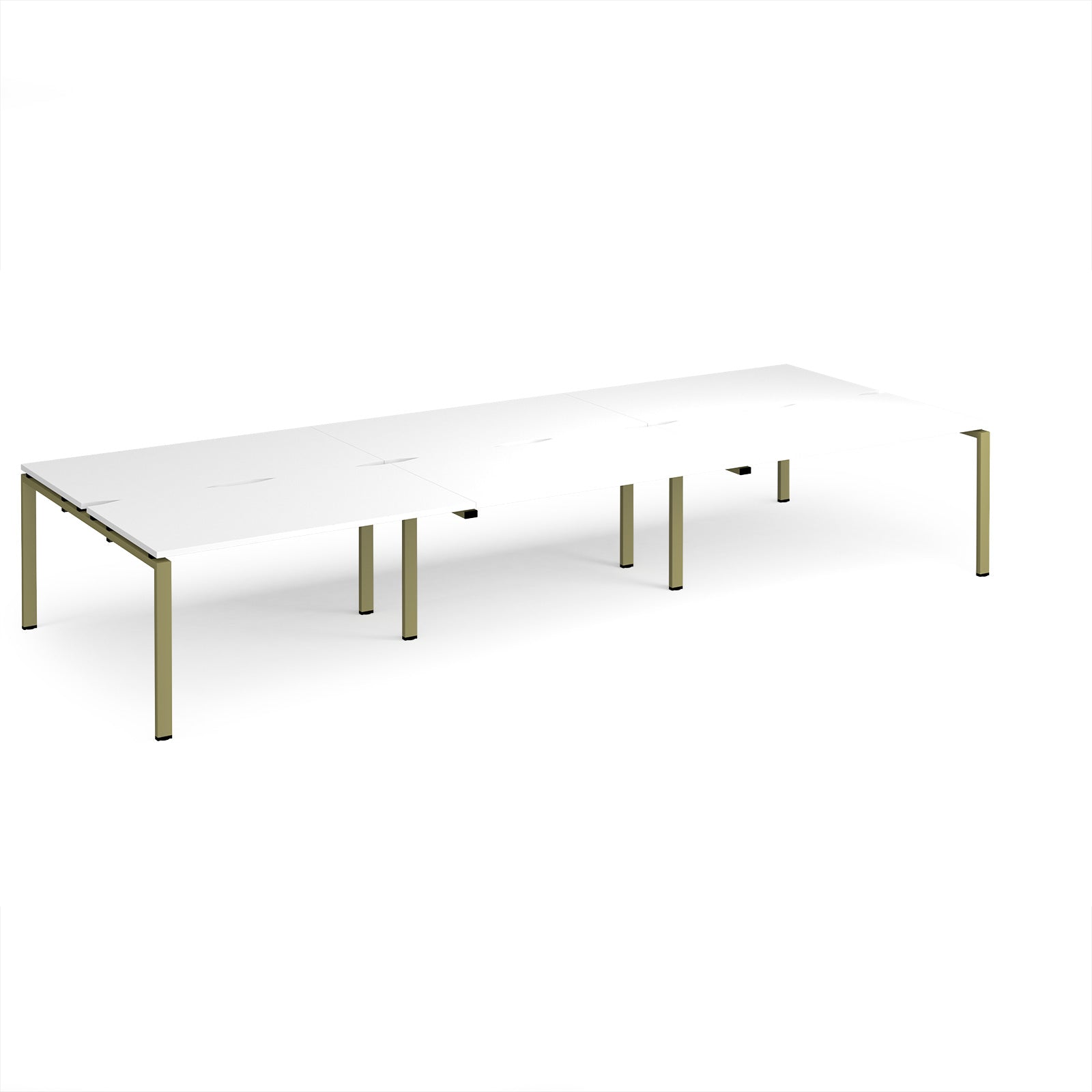 Adapt triple back to back desks 1600mm deep