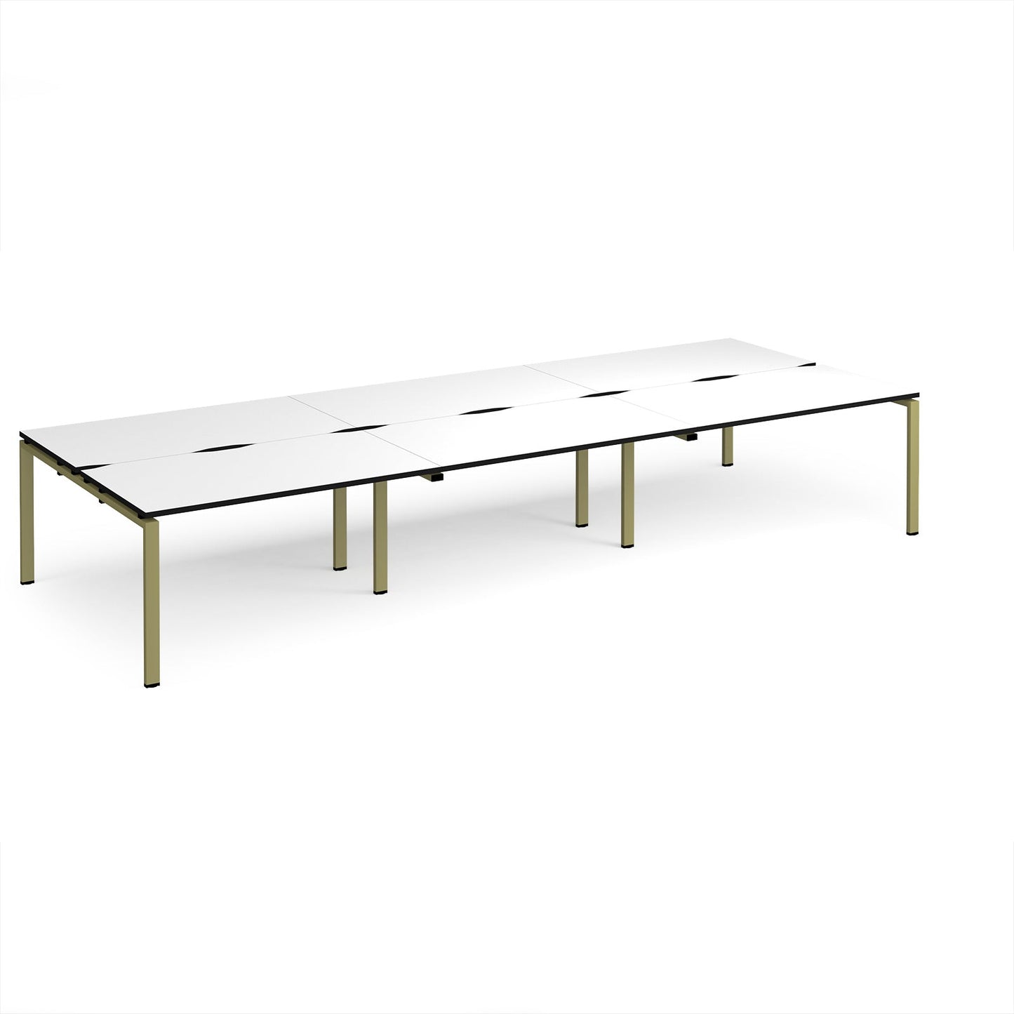 Adapt triple back to back desks 1600mm deep