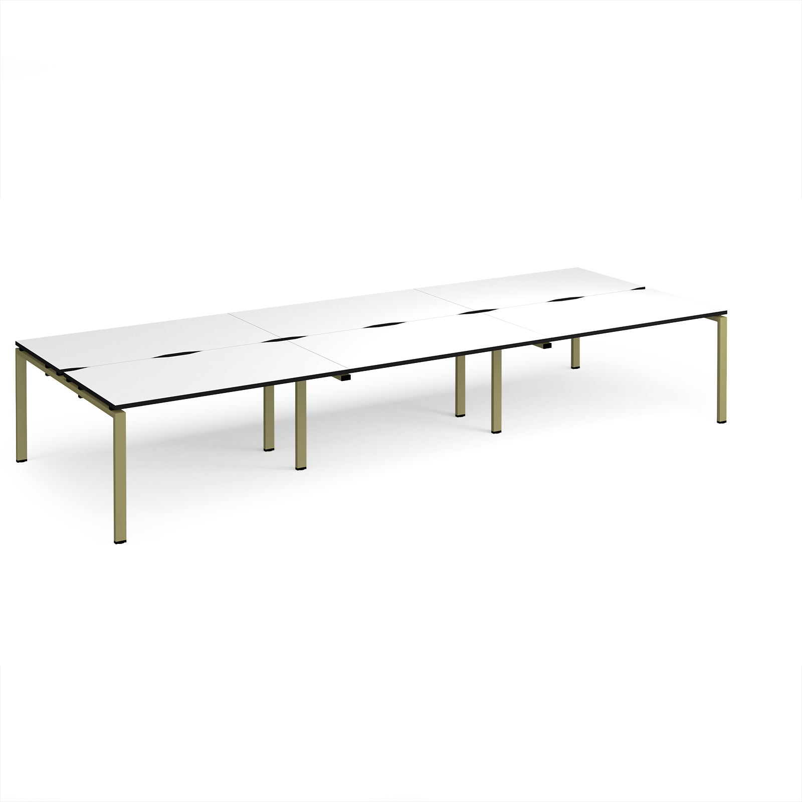 Adapt triple back to back desks 1600mm deep