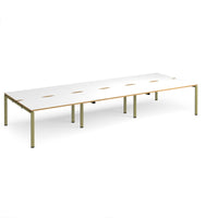 Adapt triple back to back desks 1600mm deep